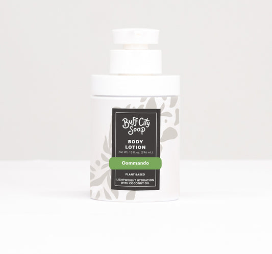 Commando Body Lotion by Buff City Soap Supply, LLC