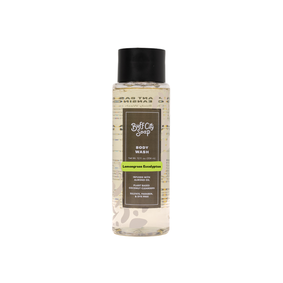 Lemongrass Eucalyptus Body Wash by Buff City Soap Supply, LLC