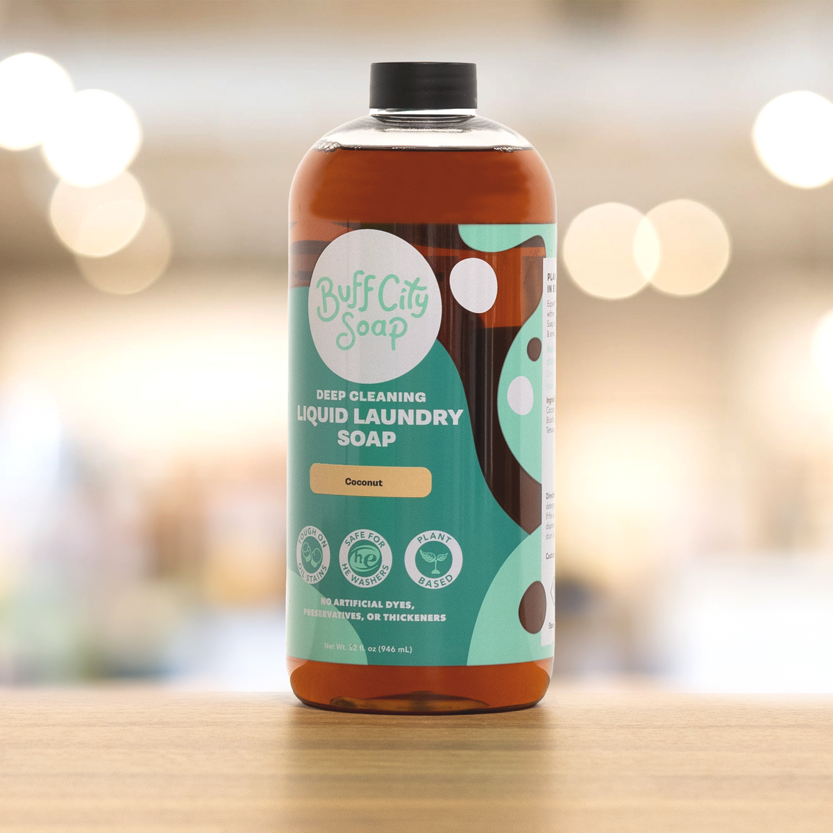 Coconut Liquid Laundry Soap by Buff City Soap Supply, LLC
