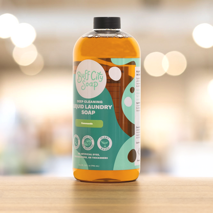 Commando Liquid Laundry Soap by Buff City Soap Supply, LLC