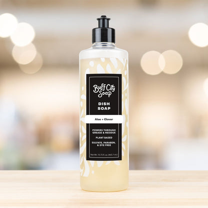 Aloe + Clover Dish Soap by Buff City Soap Supply, LLC