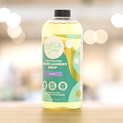 Lavender Liquid Laundry Soap by Buff City Soap Supply, LLC