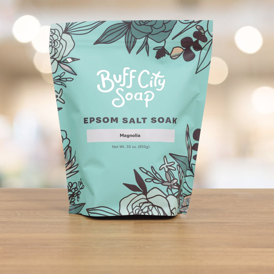 Magnolia Epsom Salt by Buff City Soap Supply, LLC