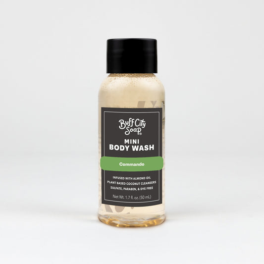 Mini Commando Body Wash by Buff City Soap Supply, LLC