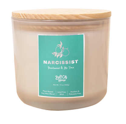 Narcissist 2-Wick Candle by Buff City Soap Supply, LLC
