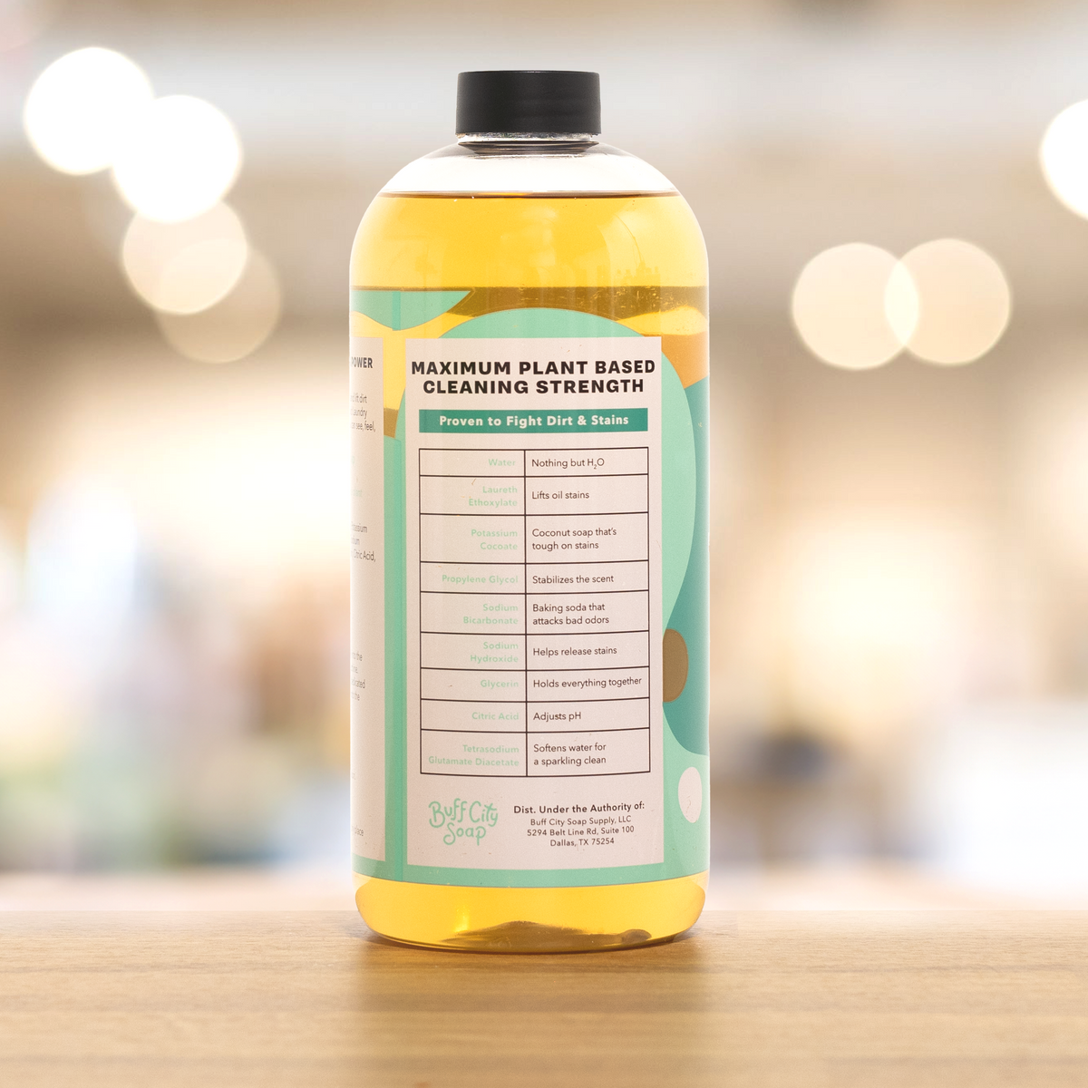 Oatmeal + Honey Liquid Laundry Soap by Buff City Soap Supply, LLC