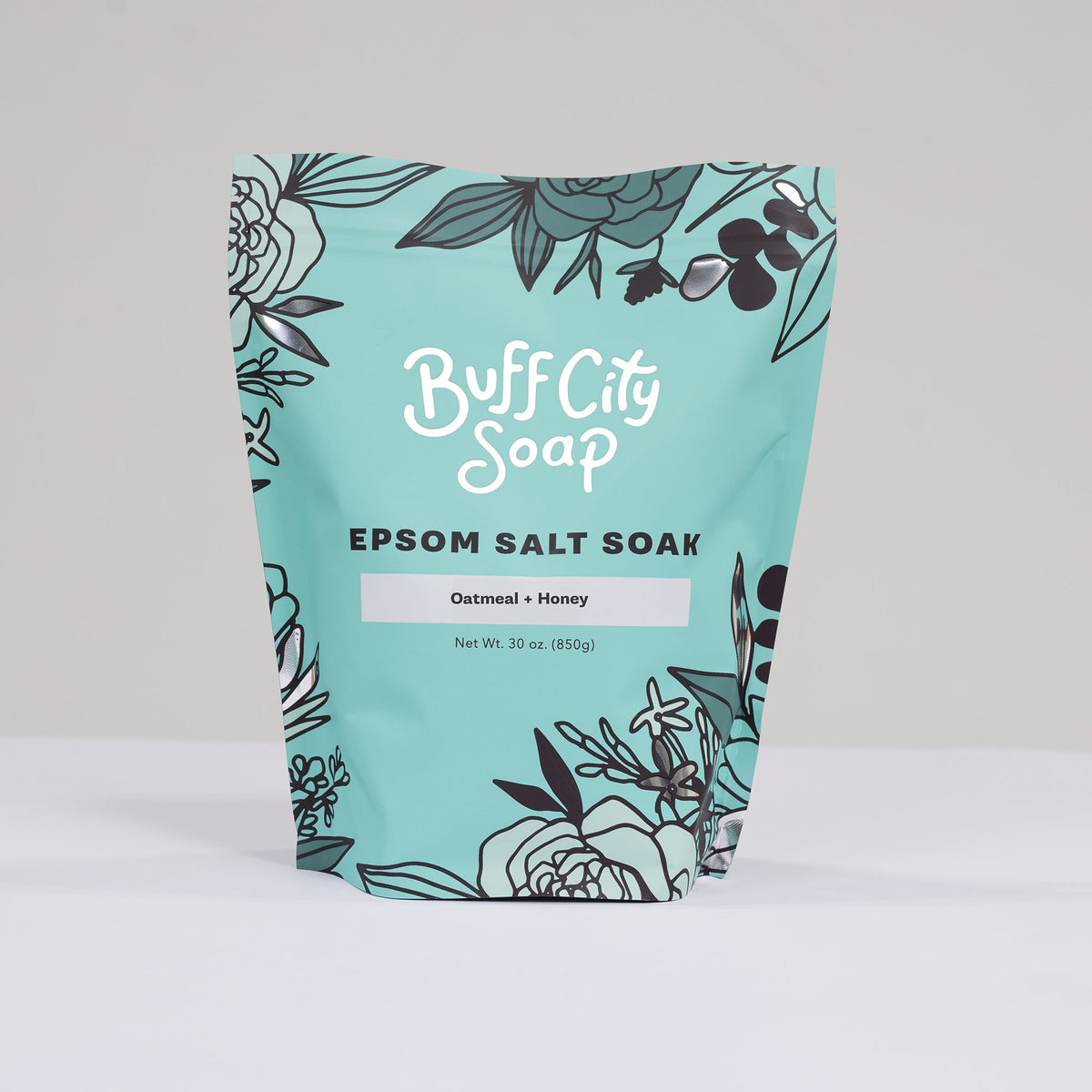 Oatmeal + Honey Epsom Salt by Buff City Soap Supply, LLC