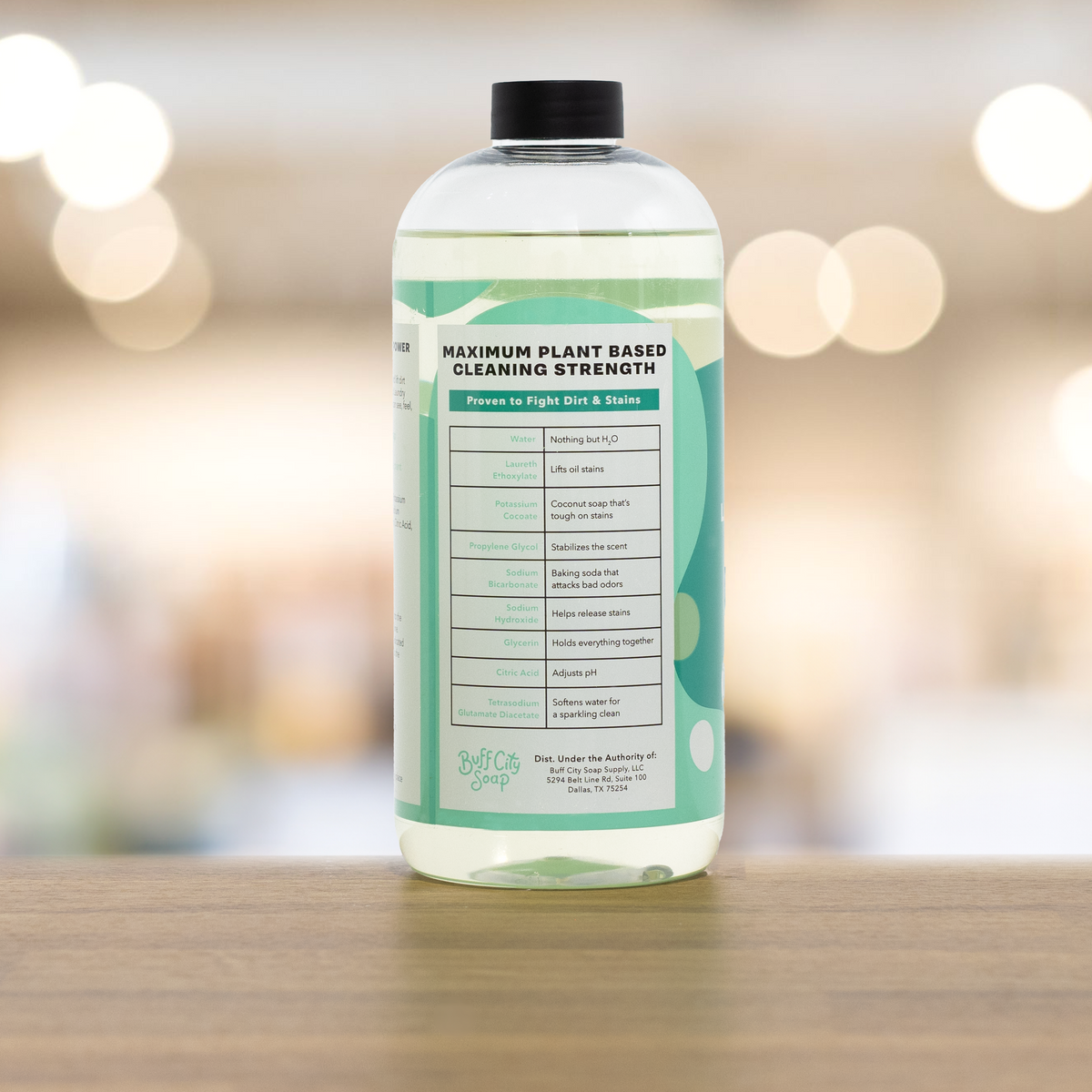 Unscented Liquid Laundry Soap by Buff City Soap Supply, LLC