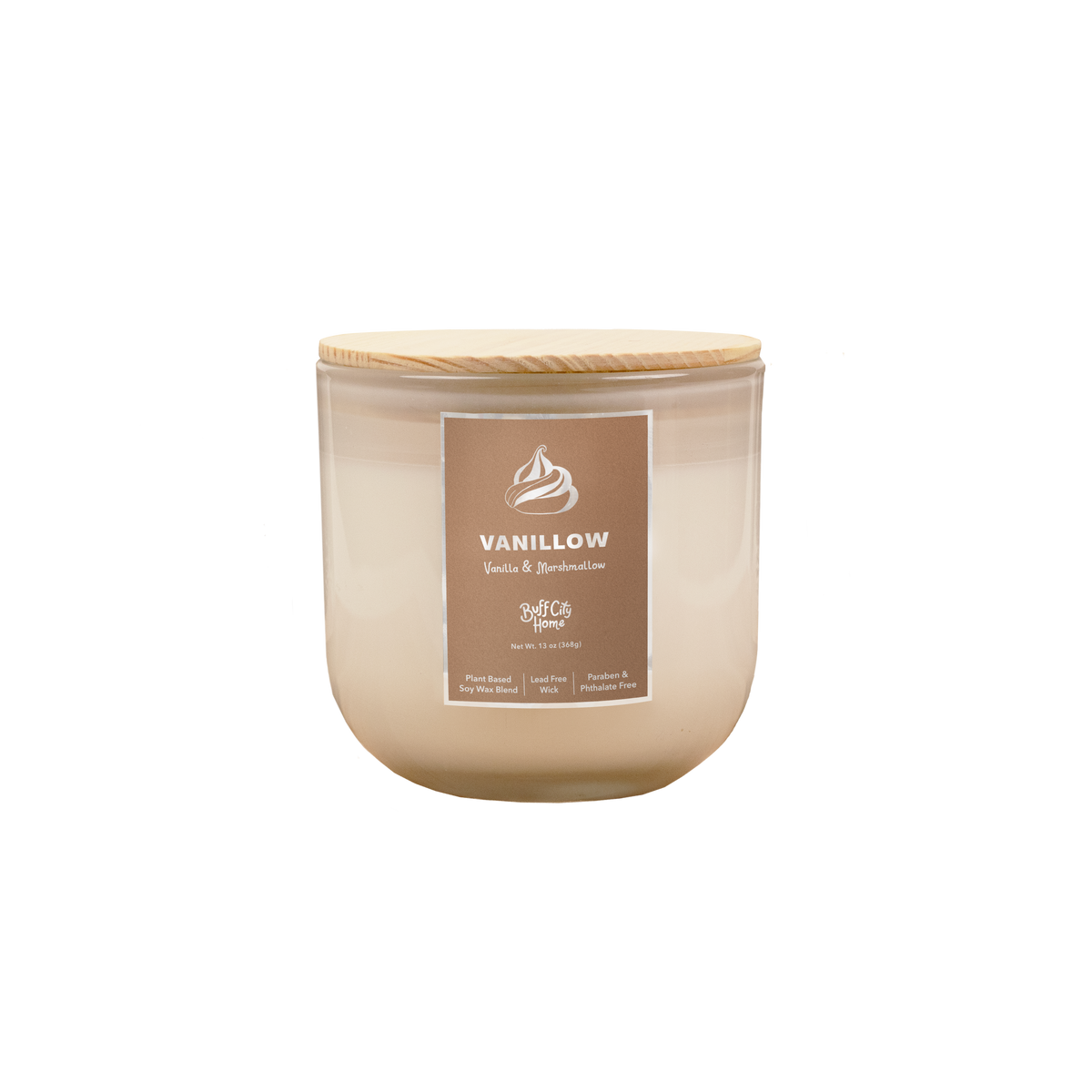Vanillow 2-Wick Candle by Buff City Soap Supply, LLC
