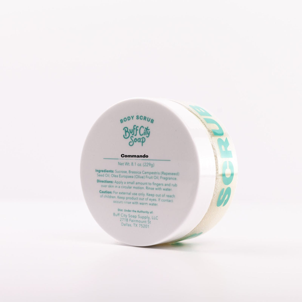 Commando Body Scrub by Buff City Soap Supply, LLC