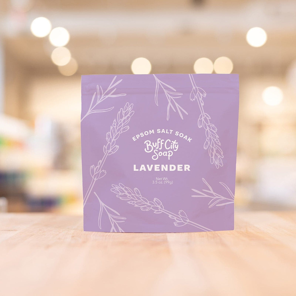 Lavender Mini Epsom Salt by Buff City Soap Supply, LLC